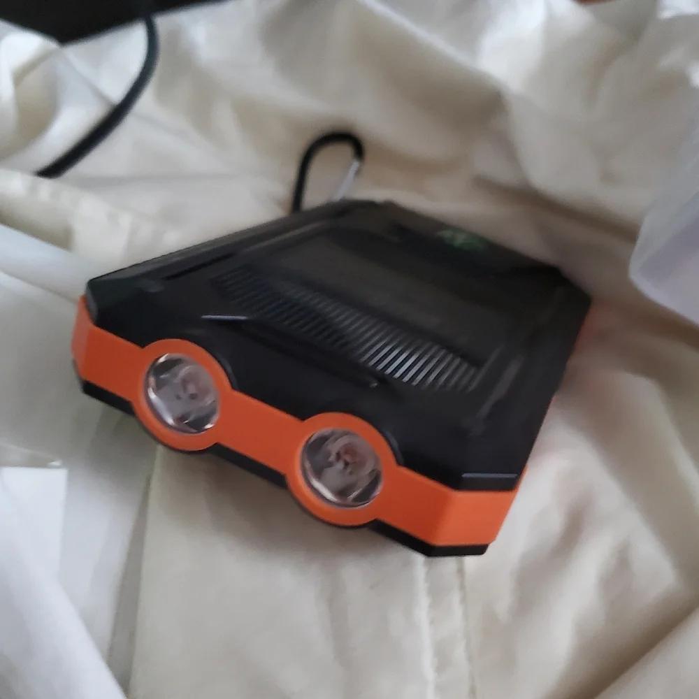 Dual USB DIY Solar Power Bank Case Kits Battery Charger External Box Flashlight